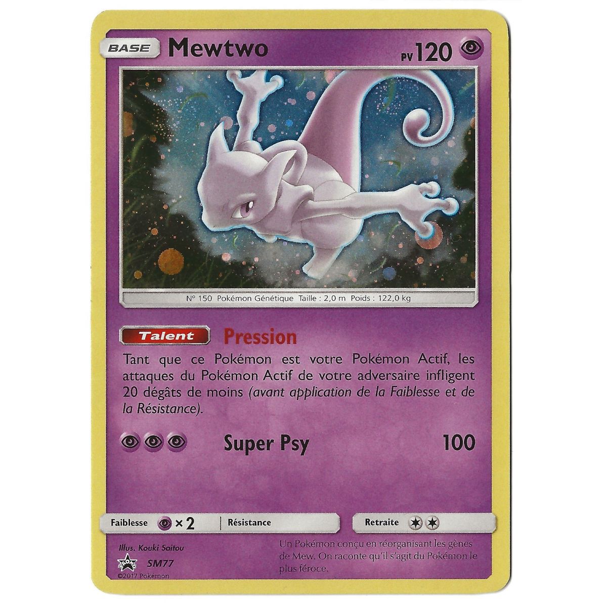 Item Mewtwo - Holo Rare - SM77