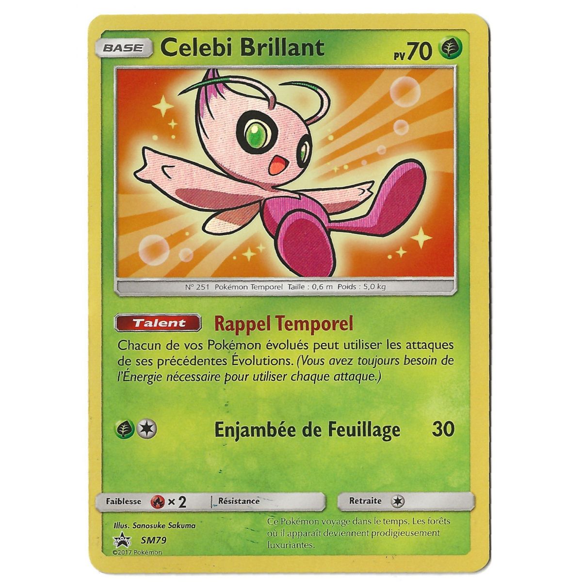 Celebi Brillant - Holo Rare - SM79