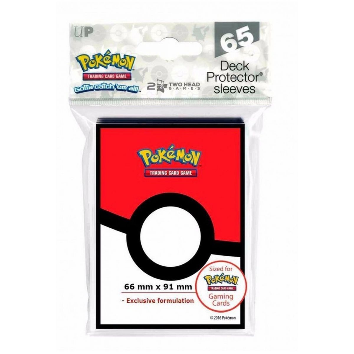 Item Ultra Pro - Protèges Cartes - Standard - Pokemon - Pokeball (65)