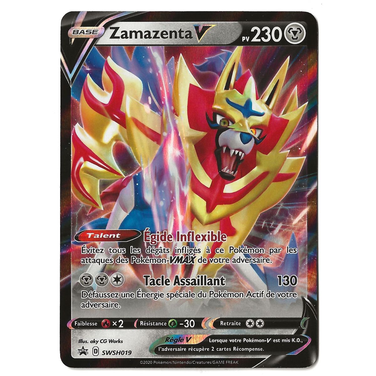 Item Zamazenta V - Ultra Rare - SWSH019