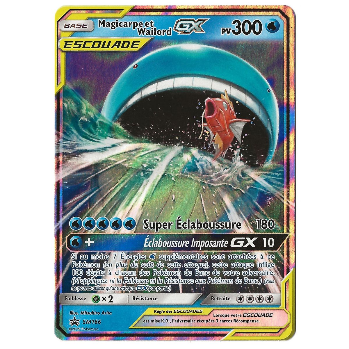 Magicarpe et Wailord GX - Ultra Rare - SM166