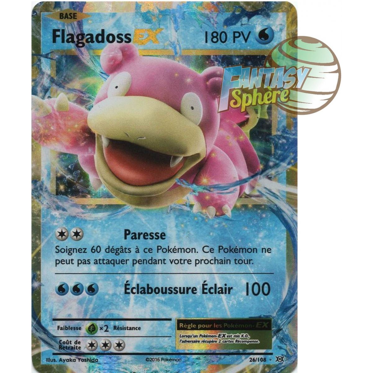 Flagadoss EX - Ultra Rare 26/108 - XY 12 Évolutions
