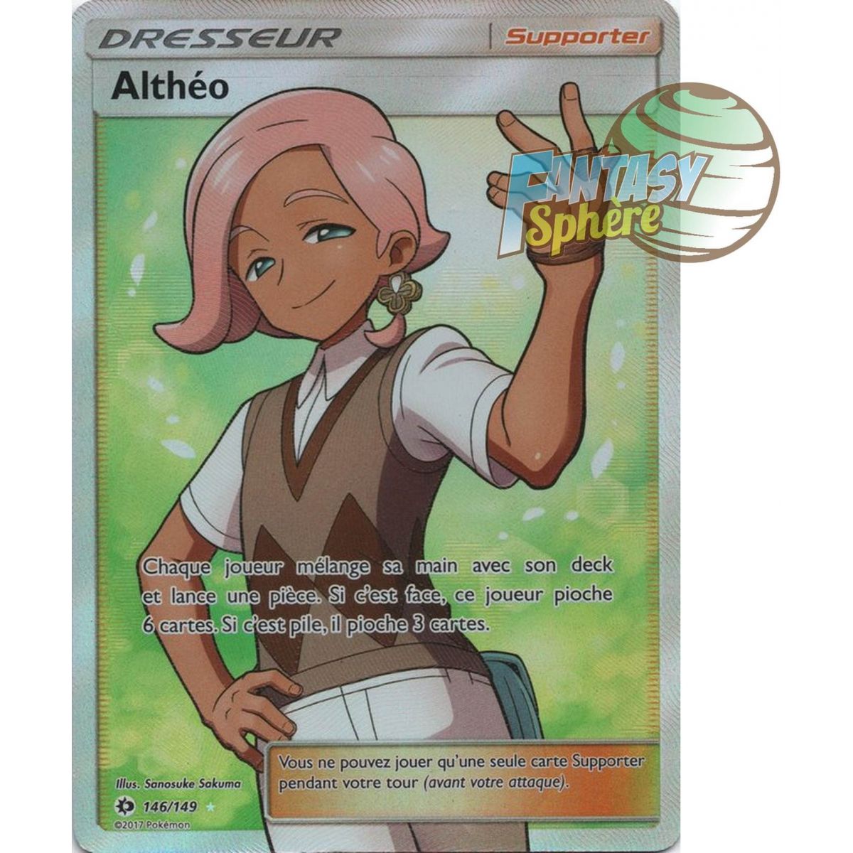 Althéo - Full Art Ultra Rare  146/149 - Soleil et Lune 1