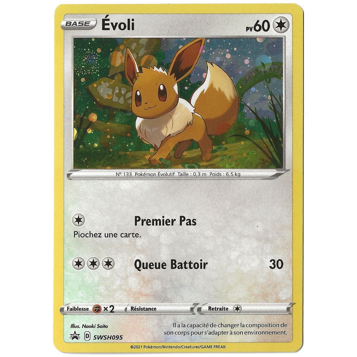 Promo - Pokemon - Épée et Bouclier Promo - Évoli SWSH095