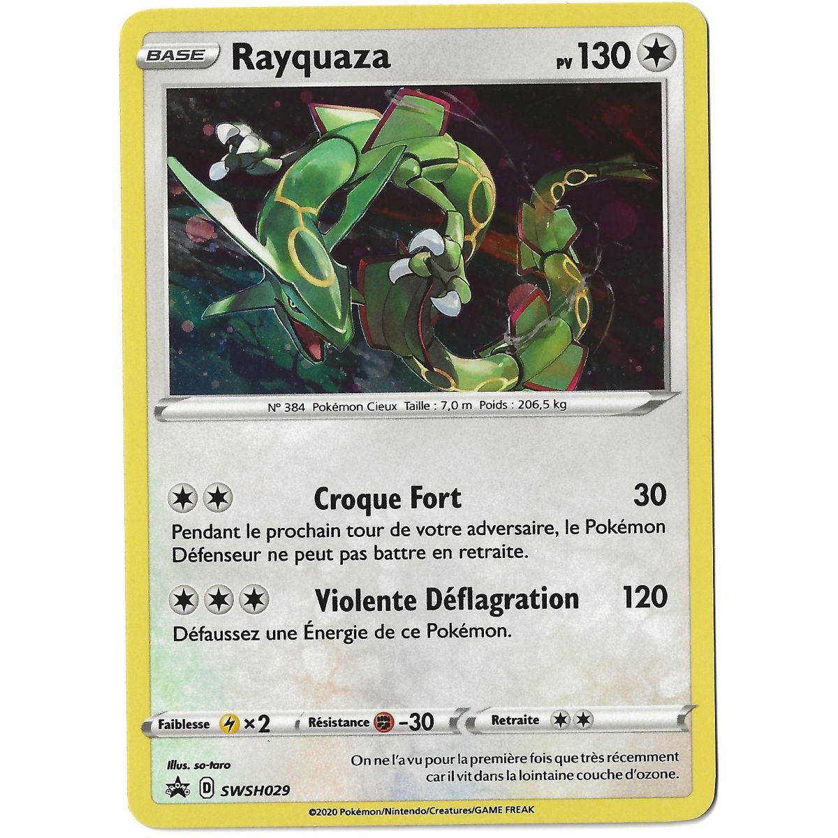 Rayquaza - Holo Rare - SWSH029