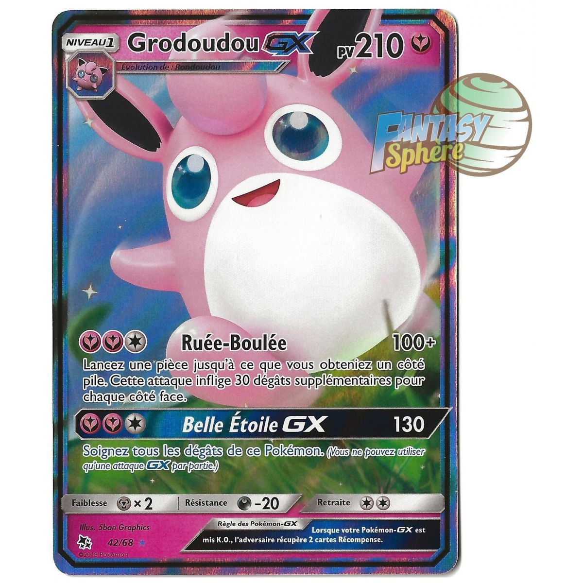 Item Grodoudou GX - Ultra Rare 42/68 - Soleil et Lune 11.5 Destinees Occultes