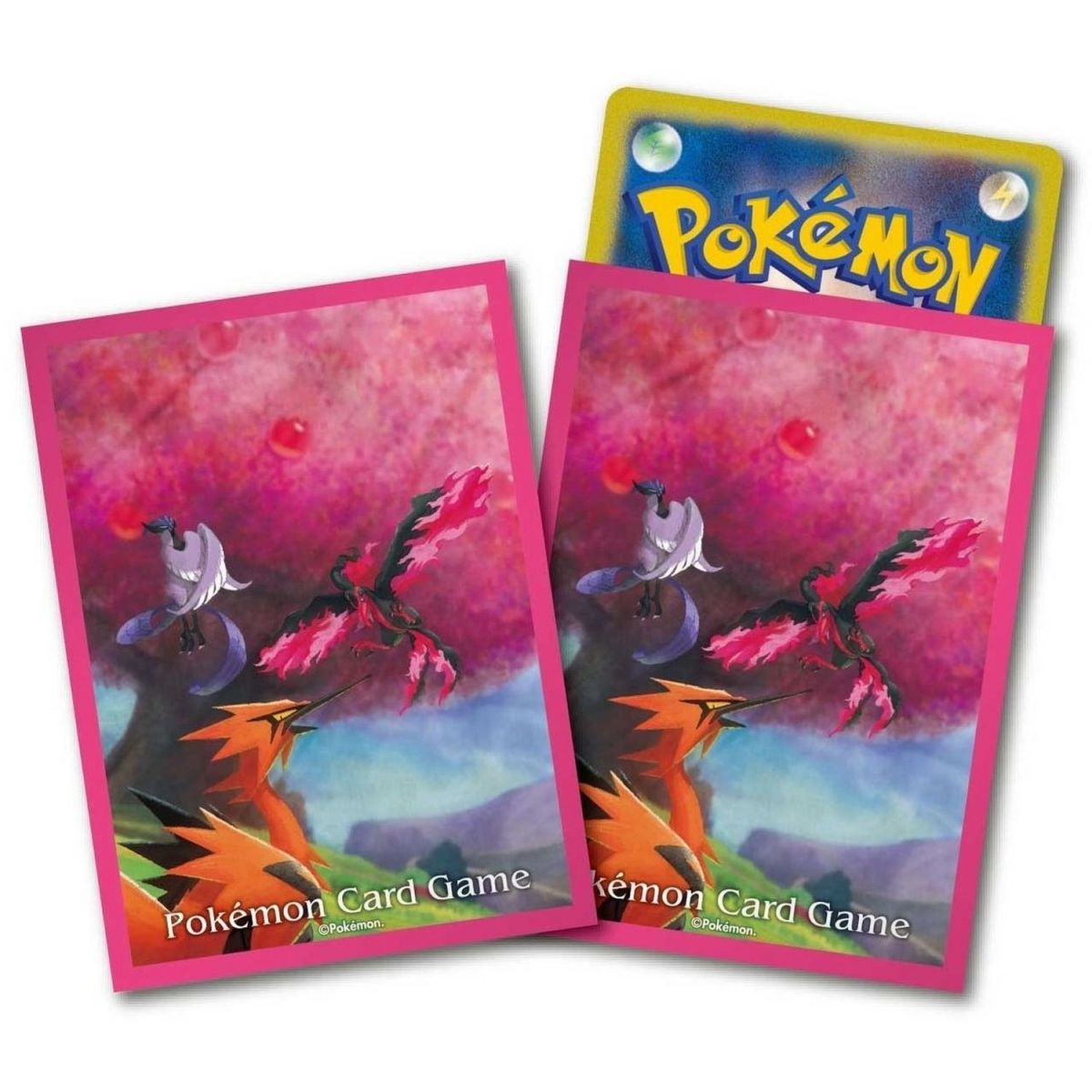 Pokémon Center - Proteges Cartes - Standard - Artikodin Sulfura et Electhor (64)