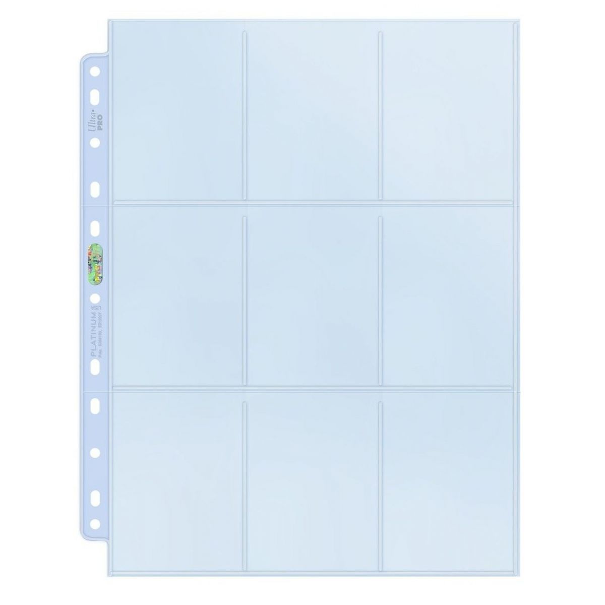 Ultra Pro - 10 Pages de Classeur - 9 Cases - Silver (10)