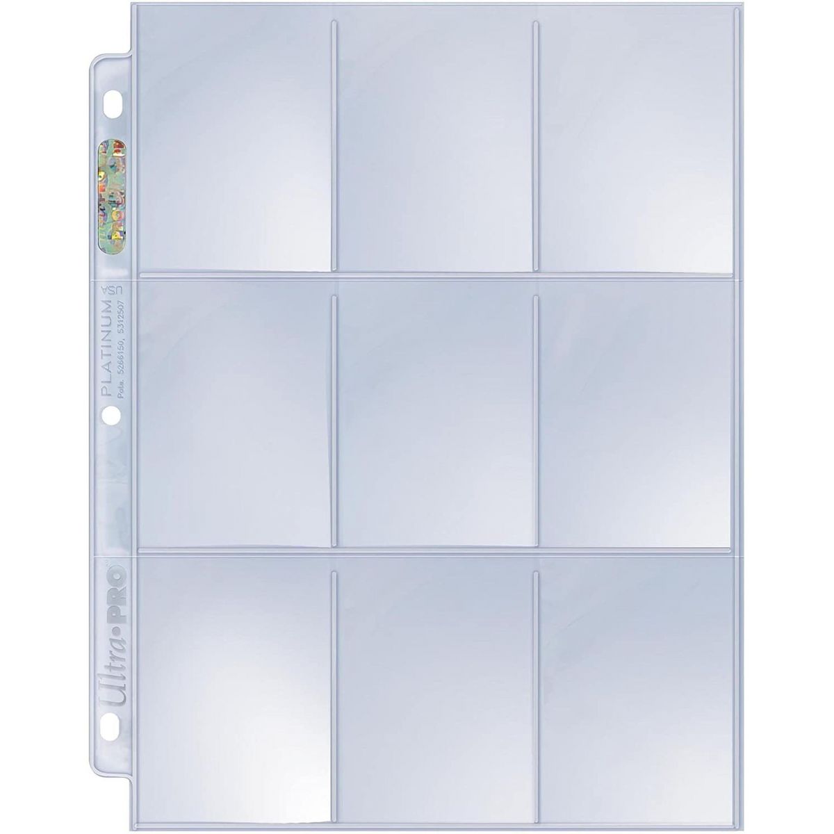 Ultra Pro - 10 Pages de Classeur - 9 Cases - Platinum (10)