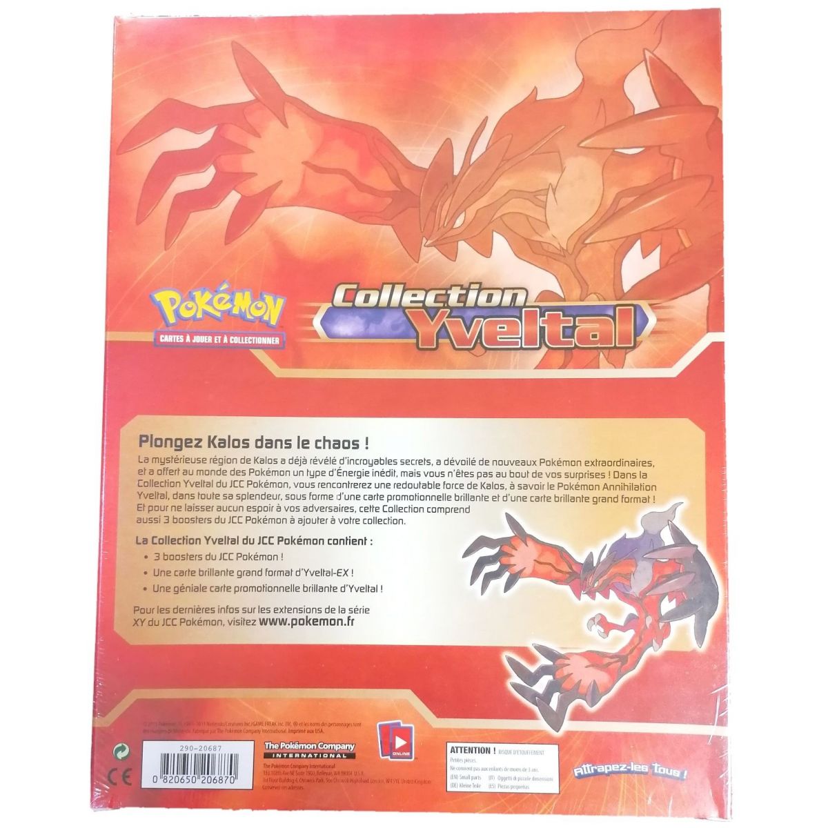 Pokémon - Coffret - Collection Yveltal - FR - Version Exclusive Canada