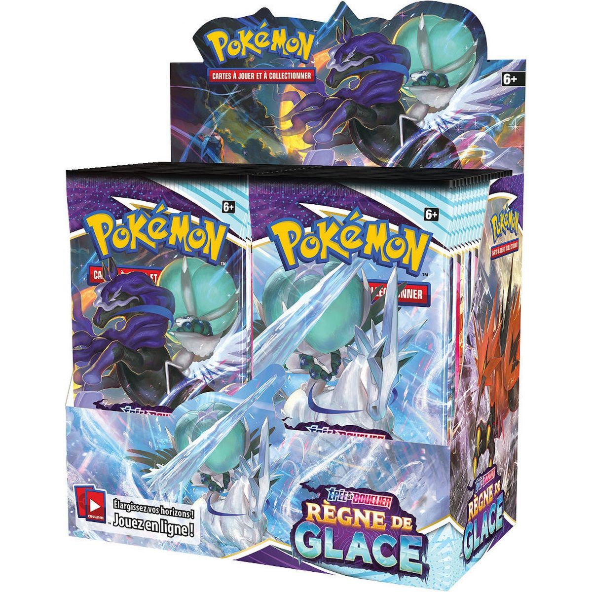 Pokémon - Display - Boite de 36 Boosters - Règne de Glace [EB06] - FR