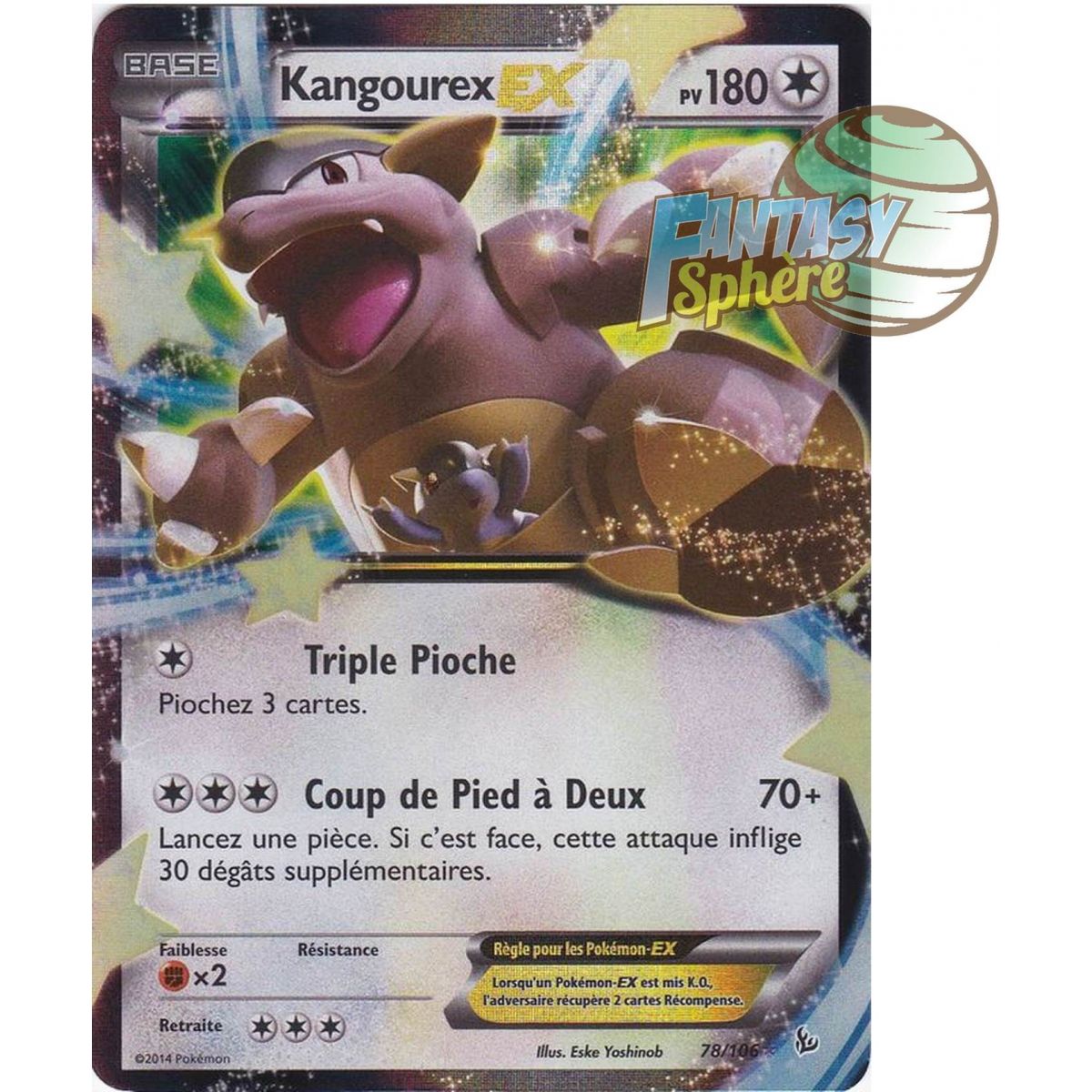 Item Kangourex-EX - Ultra Rare 78/106 - XY 2 Étincelles