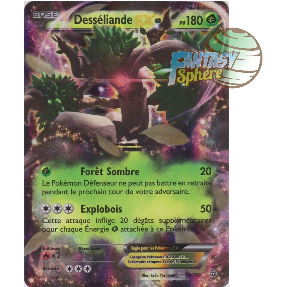 Desséliande EX - Ultra Rare 19/160 - XY 5 Primo Choc
