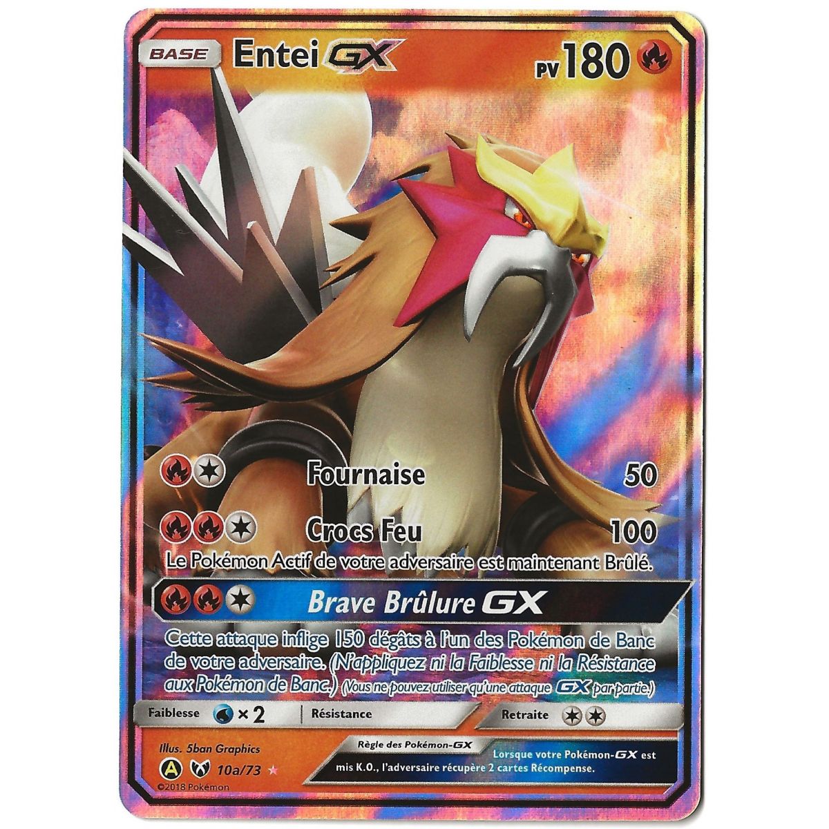 Item Entei GX - Ultra Rare - 10a/73