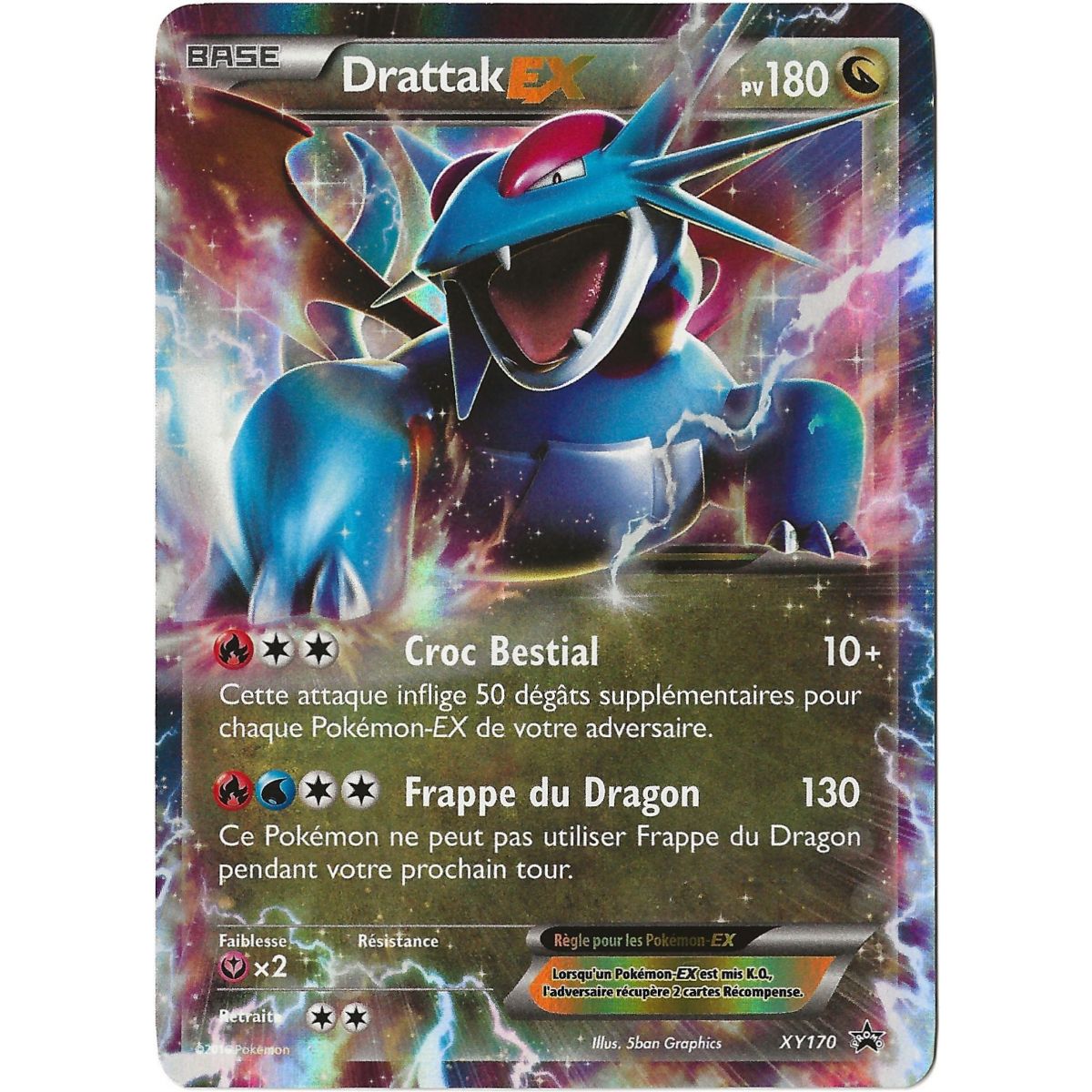 Drattak Ex - Ultra Rare - XY170