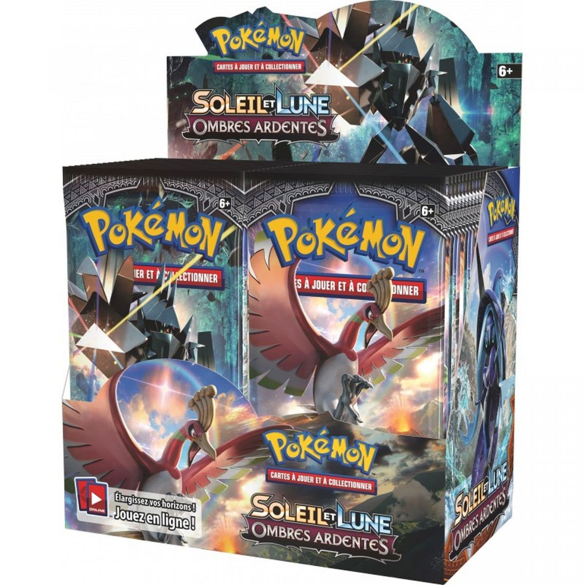 Pokémon - Display - Boite de 36 Boosters - Ombres Ardentes [SL3] - FR