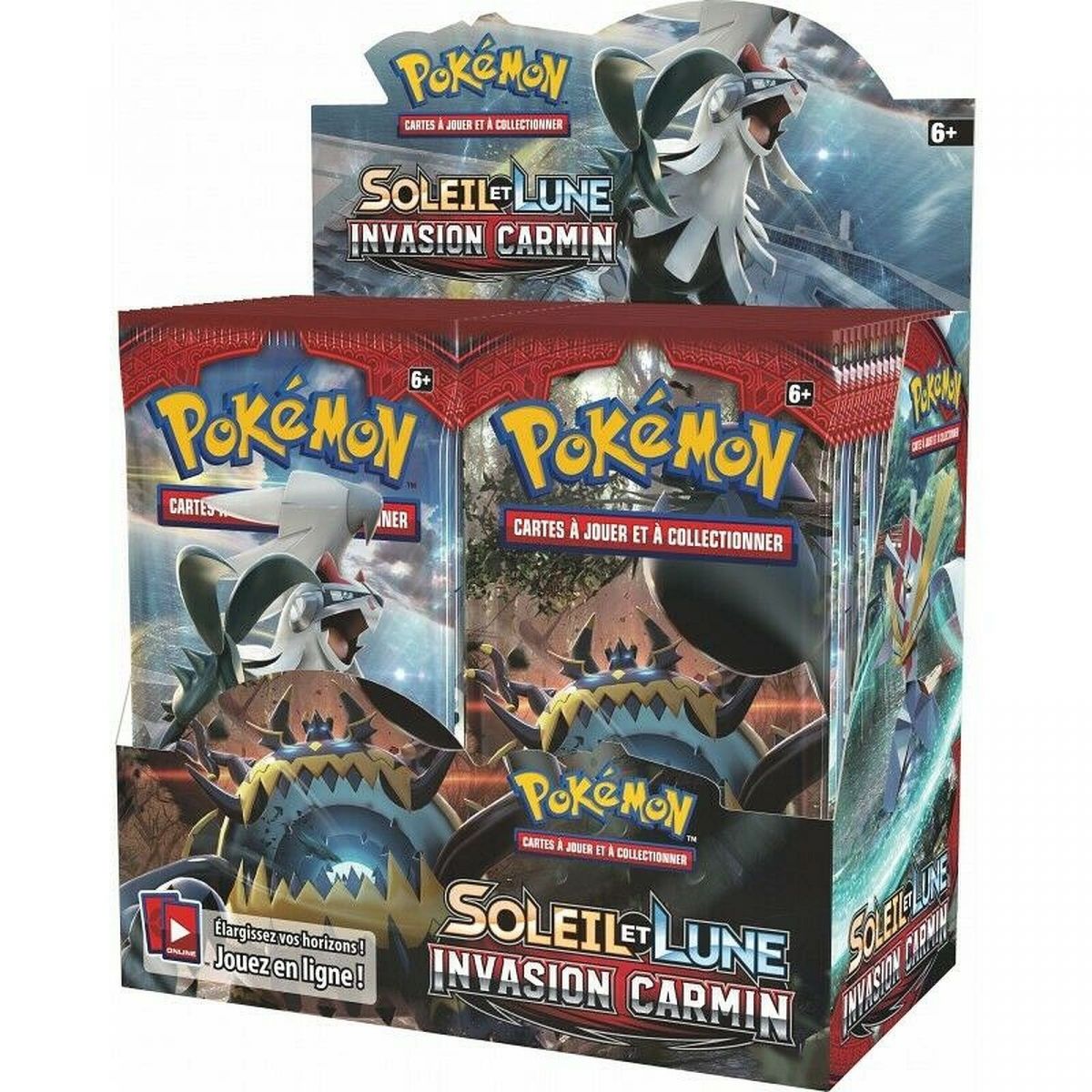 Pokémon - Display - Boite de 36 Boosters - Invasion Carmin [SL4] - FR