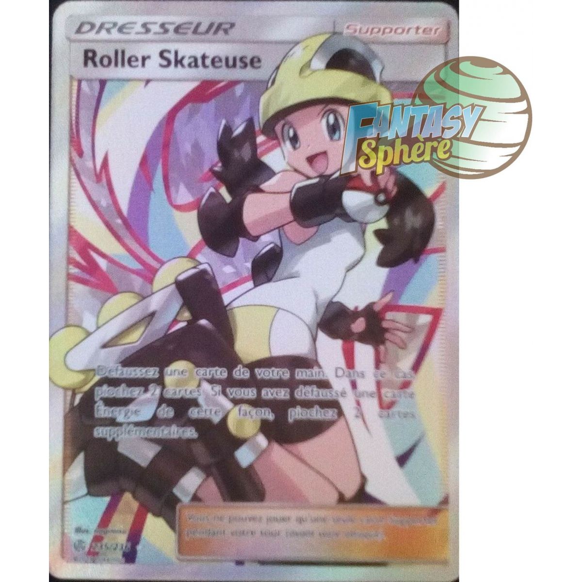 Item Roller Skateuse - Full Art Ultra Rare  235/236 - Soleil et Lune 12 Éclipse Cosmique