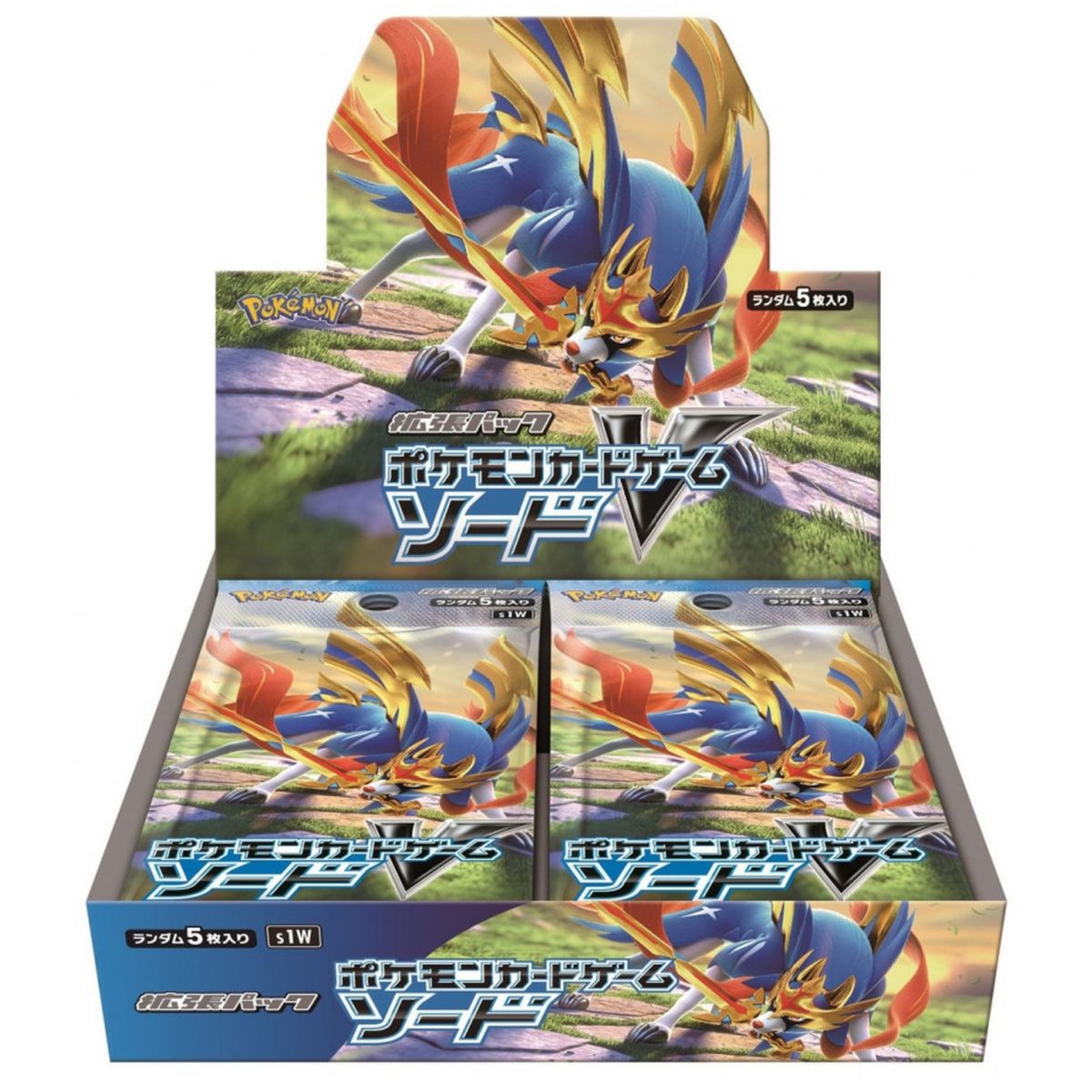 Pokémon - Display - Boite de 30 Boosters - Sword [S1W] - JP
