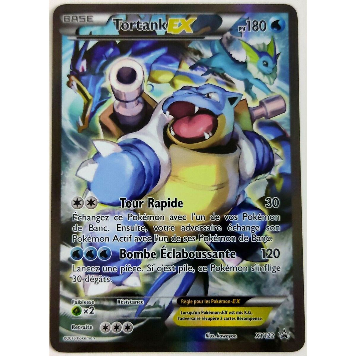 Tortank Ex - Ultra Rare - XY122