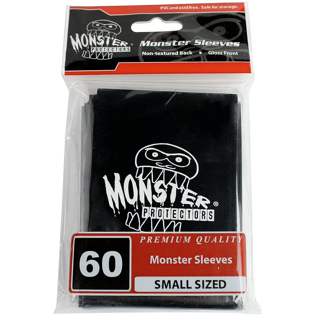 Item Monster - Monster Logo Small Sleeves - Glossy Black - Noir (60)