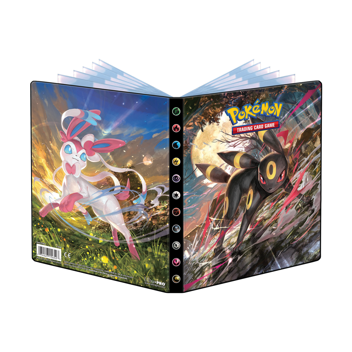 Portfolio 4 Cases pour 80 Cartes - Pokemon - EB07 Evolution Céleste