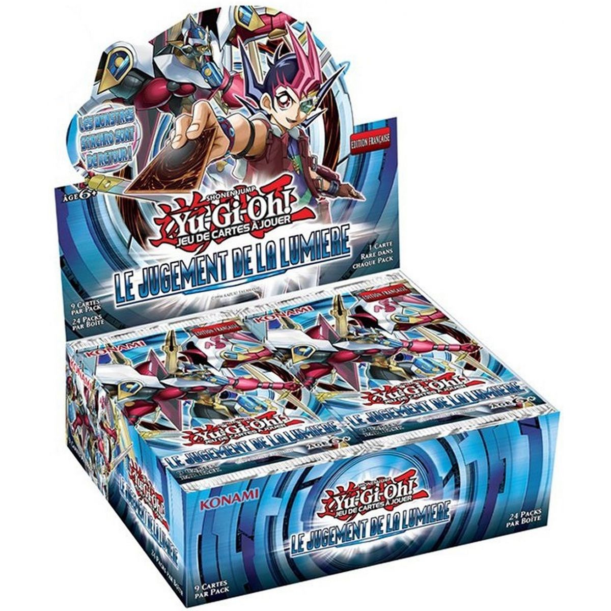 Yu-Gi-Oh! - Display - Boite de 24 Boosters - Jugement de la Lumière - 1ère Edition - FR