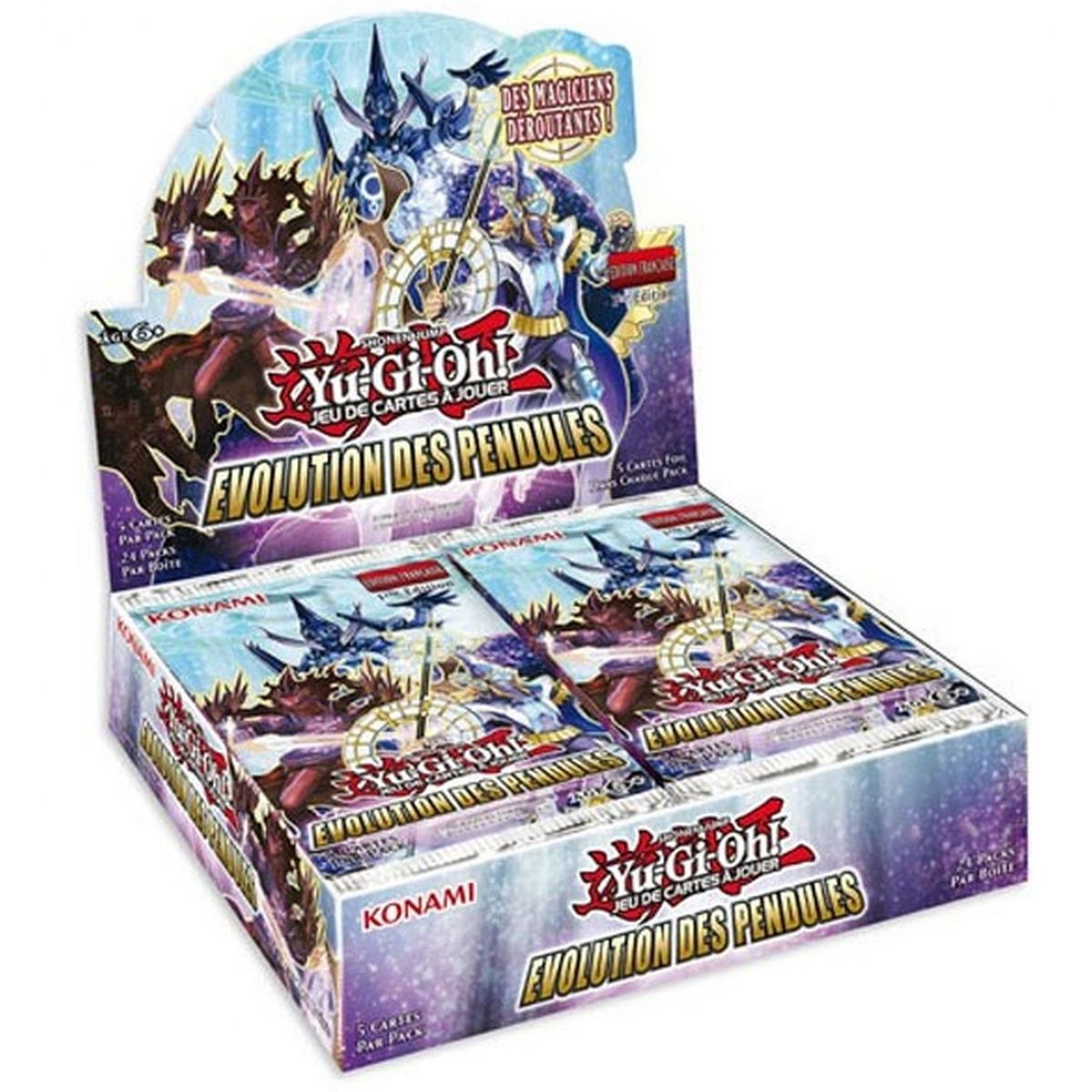 Yu-Gi-Oh! - Display - Boite de 24 Boosters - Evolution des Pendules - FR