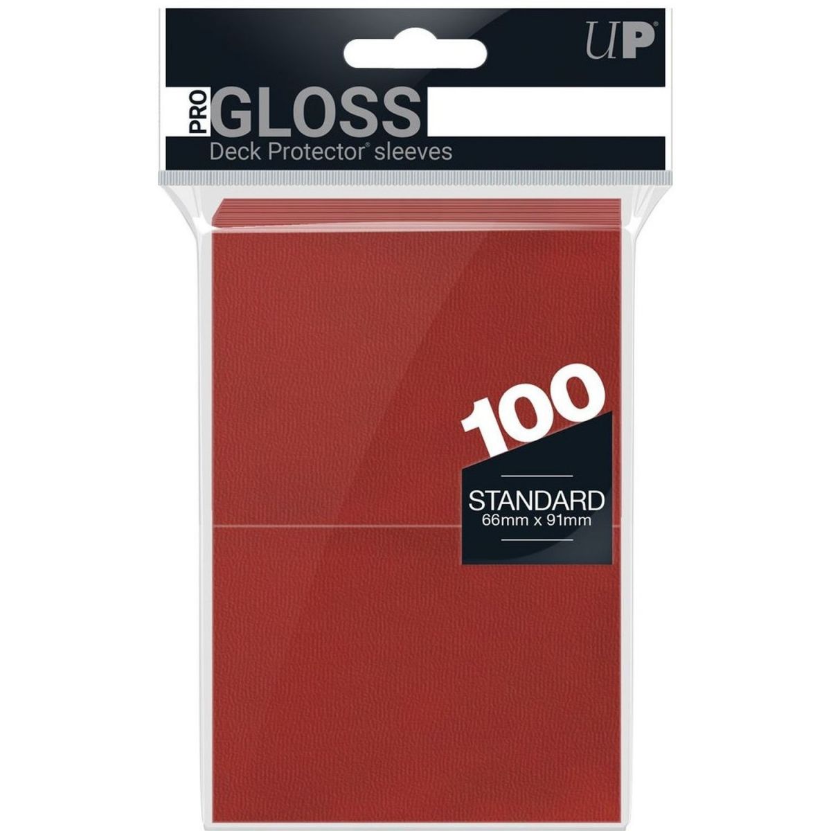 Item Ultra Pro - Protèges Cartes - Standard - Red / Rouge (100)