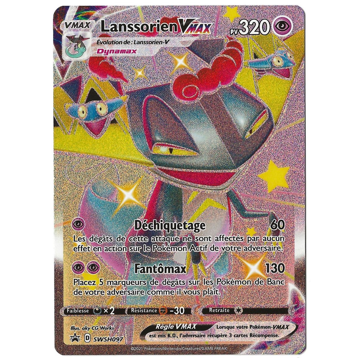 Lanssorien VMAX - Full Art Ultra Rare - SWSH097