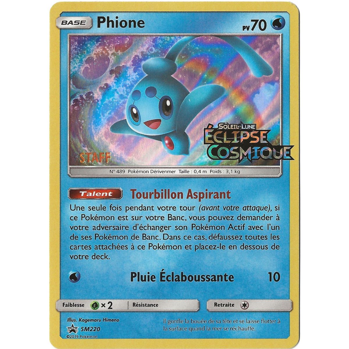Phione - Promo STAFF - Holo Rare - SM220
