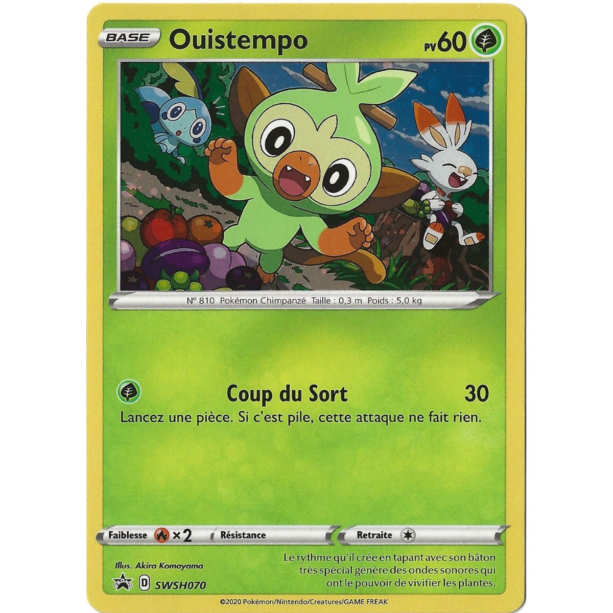 Ouistempo - Holo Rare - SWSH070