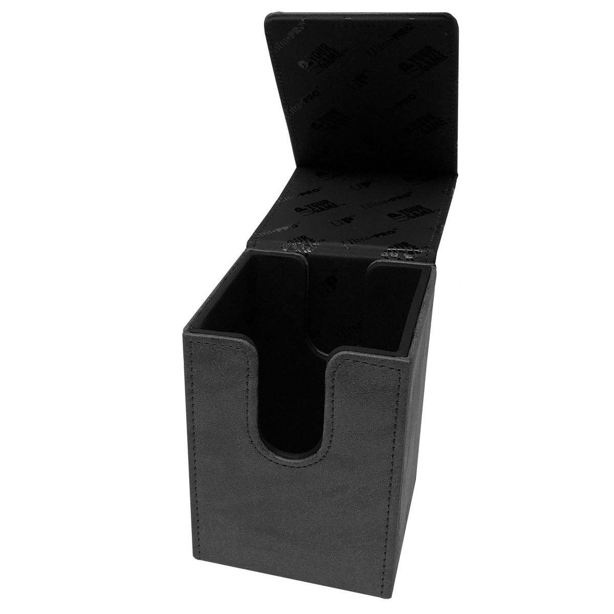 Item Deck Box Alcove - Premium Suede Flip Box - Jet