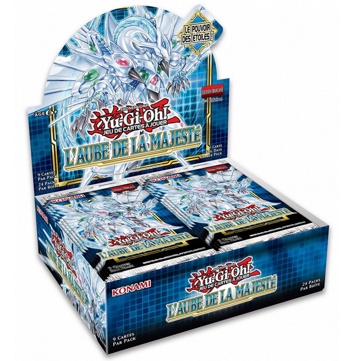 Yu-Gi-Oh! - Display - Boite de 24 Boosters - L'Aube de la Majesté - FR