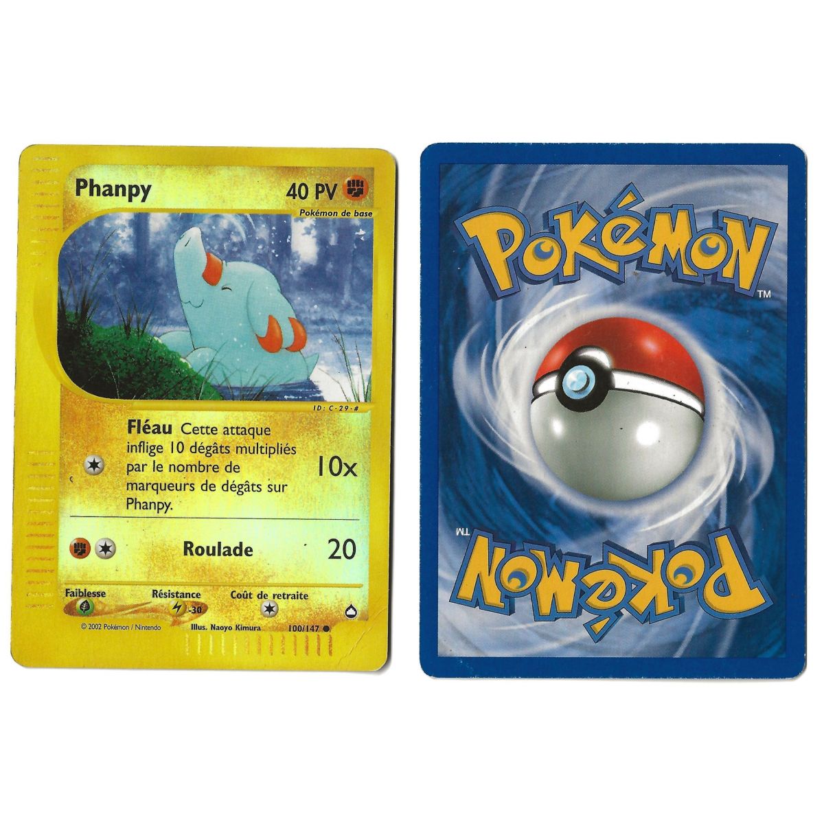 Phanpy 100/147 Expedition Reverse Unlimited Français Voir Scan