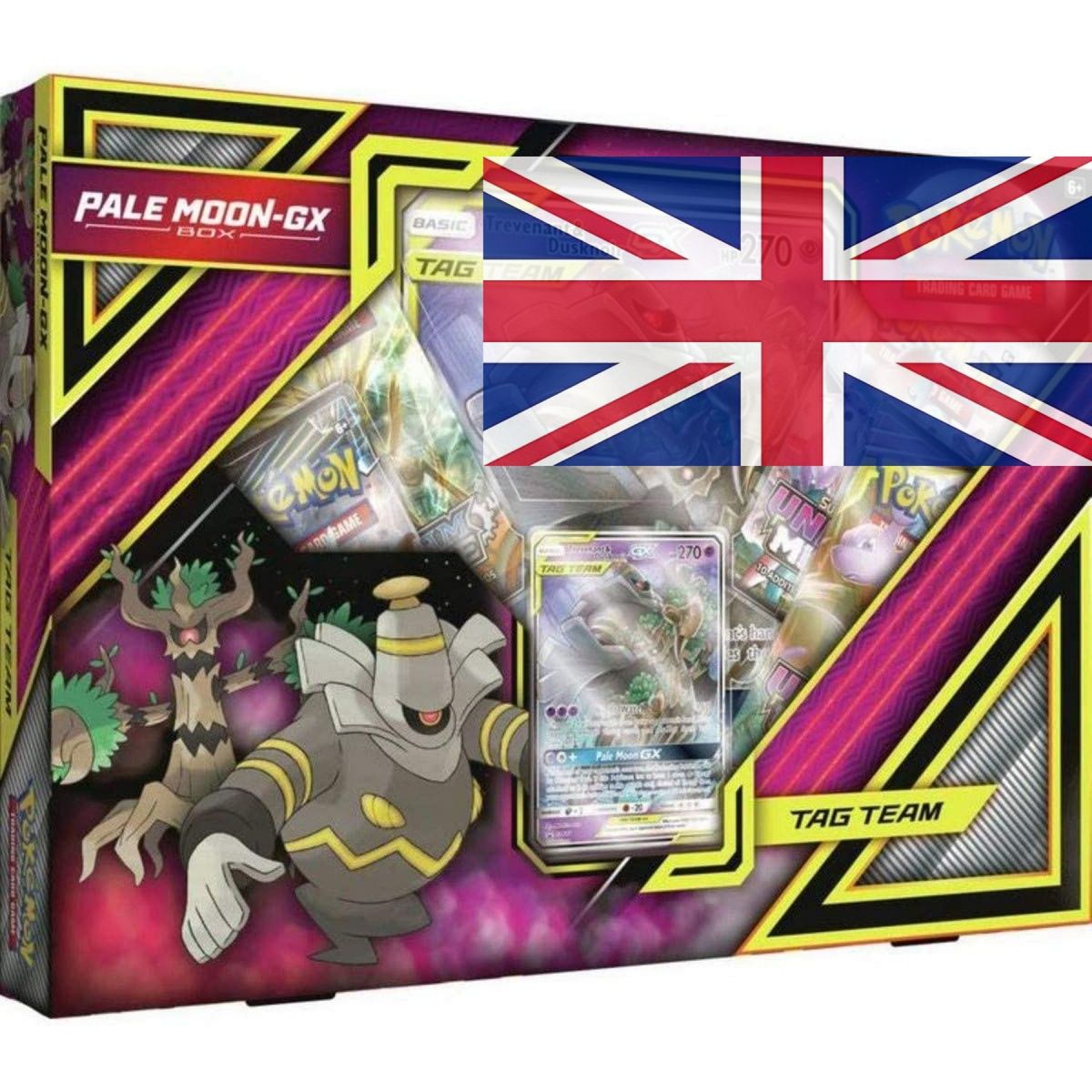 Pokémon - Coffret - Pale Moon-GX Box - ANGLAIS