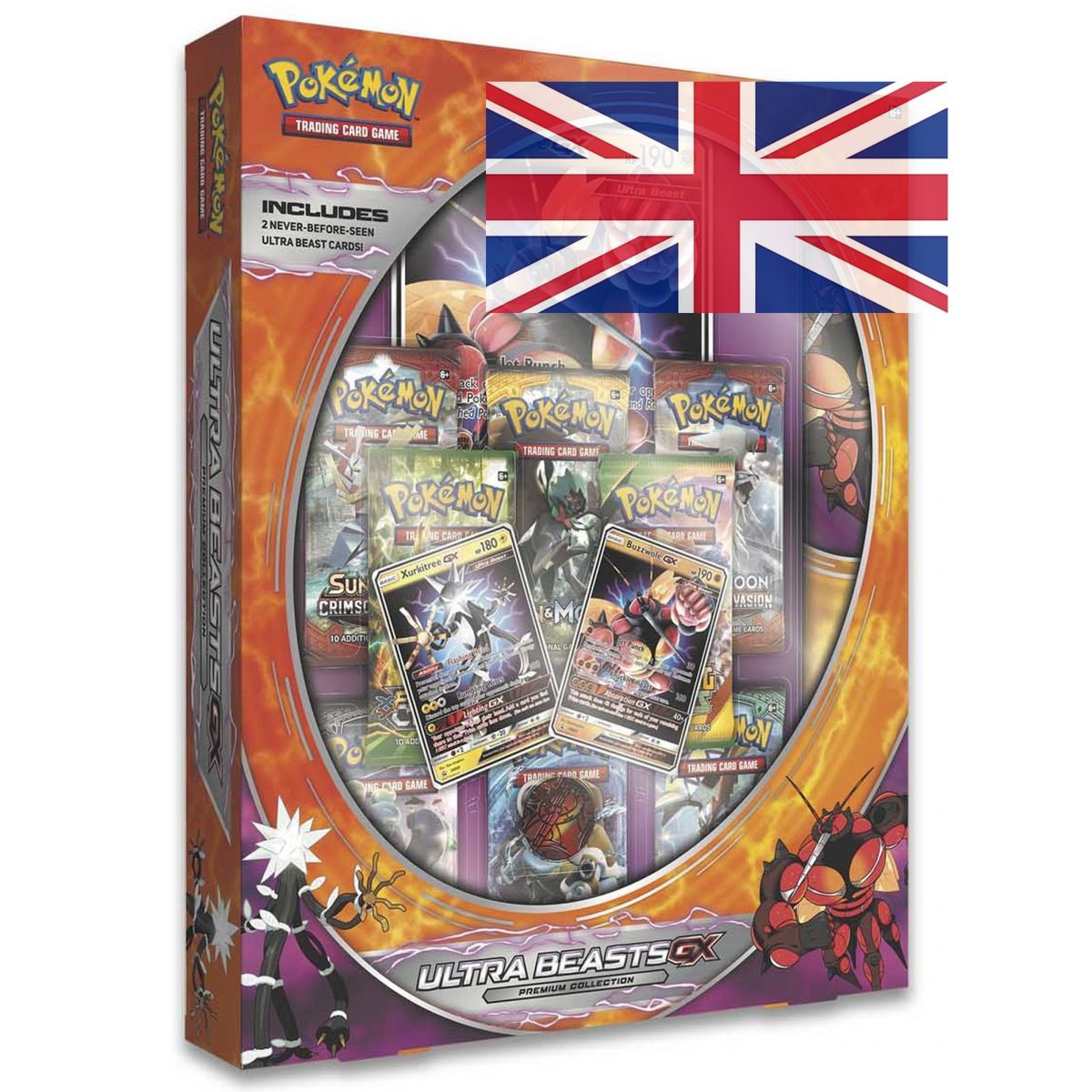 Item Pokémon - Coffret - Ultra Beasts GX Premium Collection : Buzzwole GX - ANGLAIS