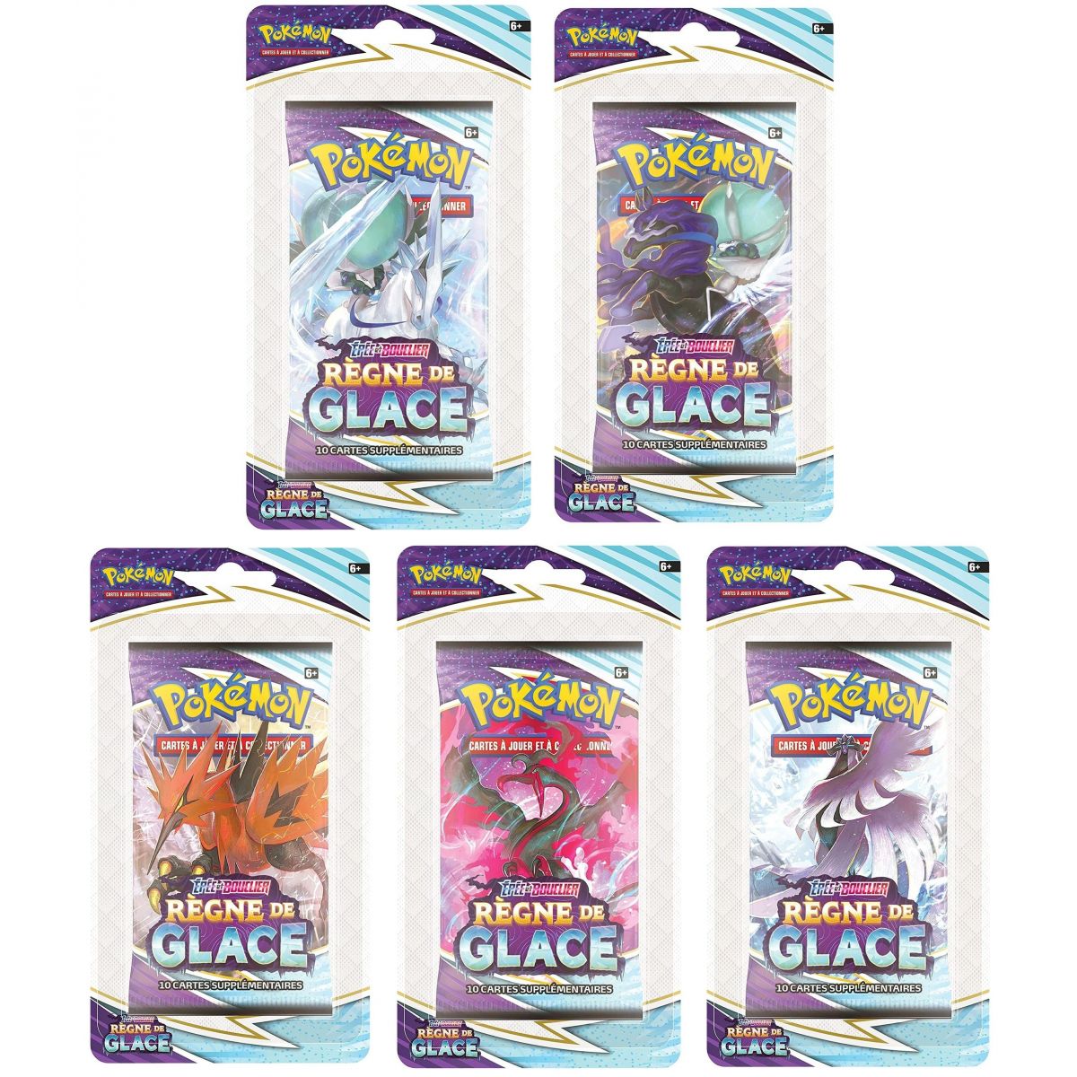 Pokémon - Artset Booster Blister - Epée et Bouclier - Regne de Glace [EB06]- FR