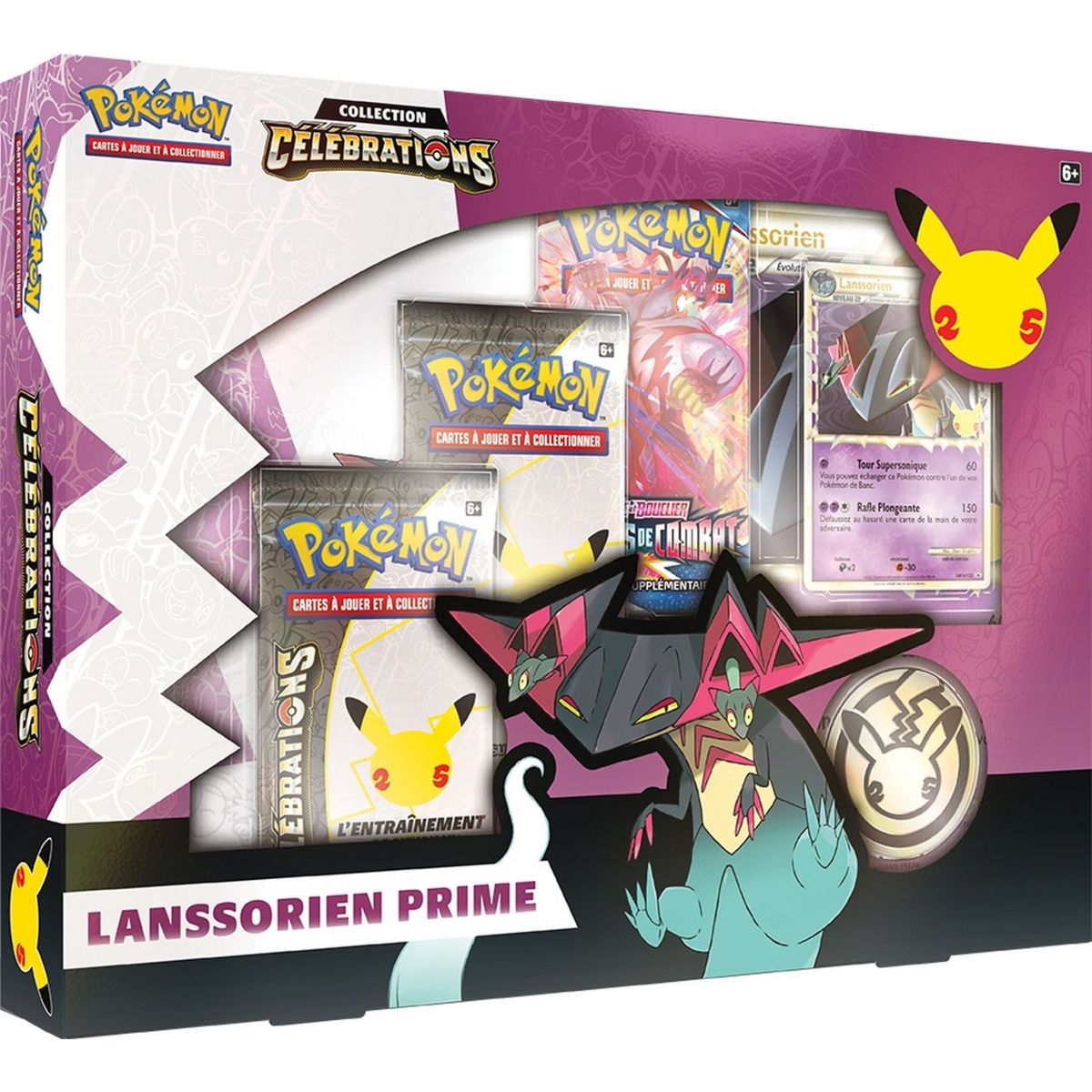 Pokémon - Coffret - Lanssorien Prime - Célébrations 25 Ans [EB07.5] - FR
