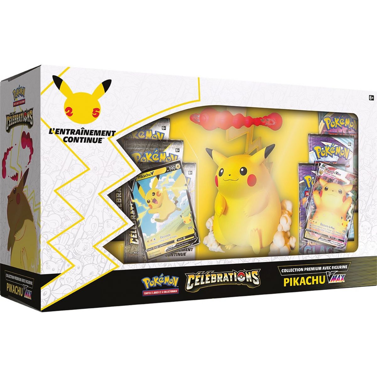 Pokémon - Coffret Collection Premium - Pikachu VMAX - Célébrations 25 Ans [EB07.5] - FR