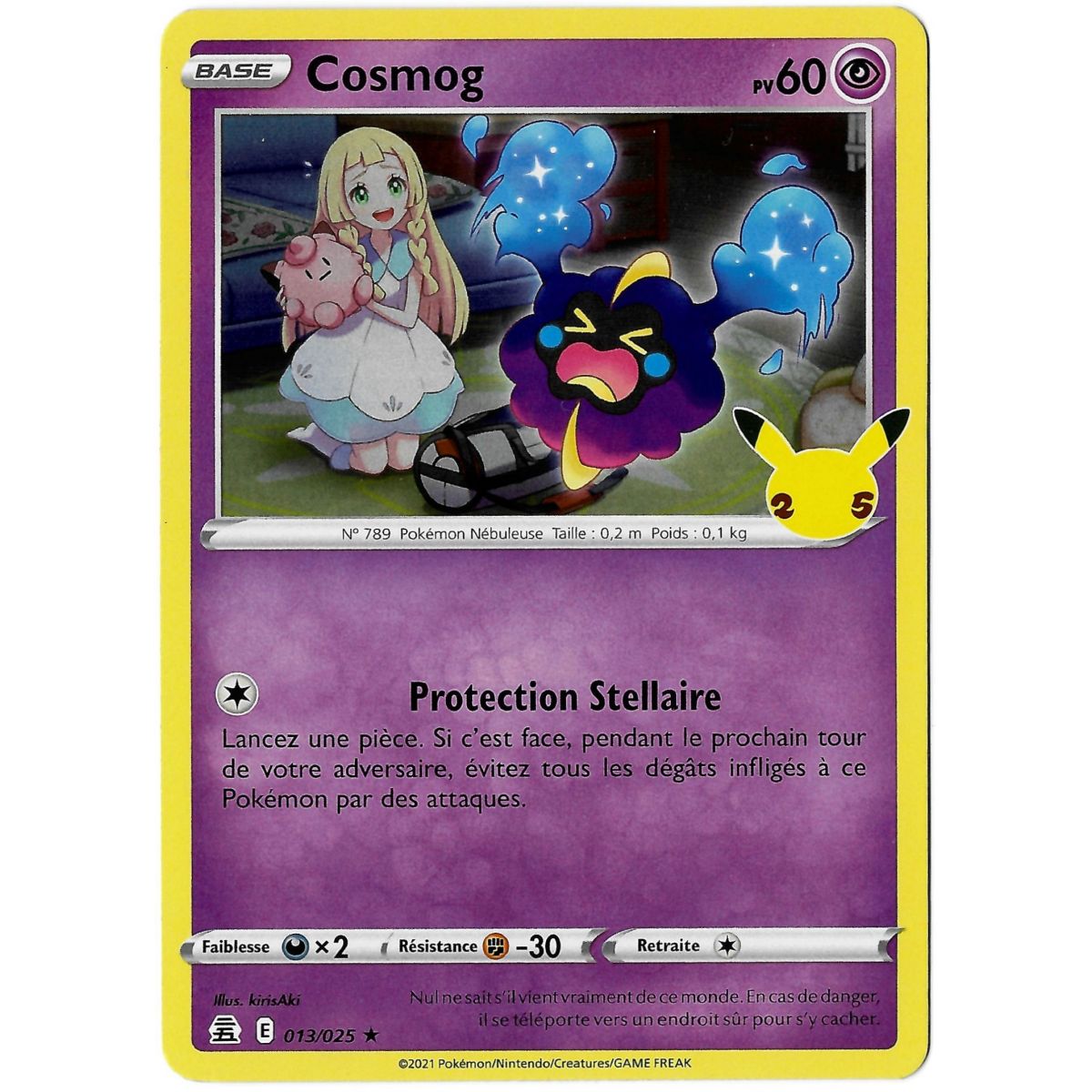 Cosmog - Holo Rare 013/025 EB07.5 Célébrations 25 Ans