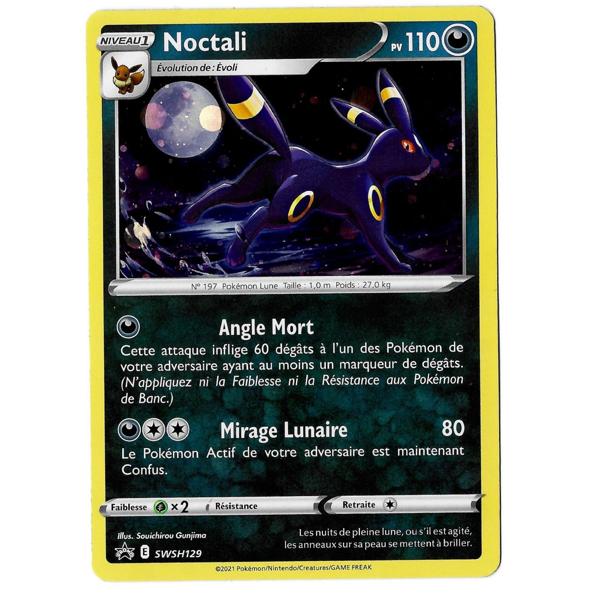 Item Noctali - Holo Rare - SWSH129