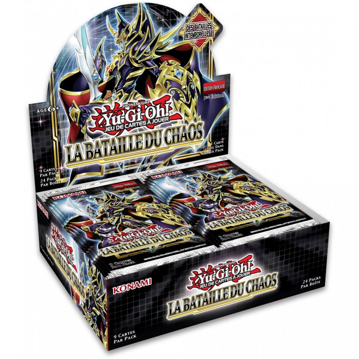 Yu-Gi-Oh! - Display - Boite de 24 Boosters - Bataille du Chaos - FR