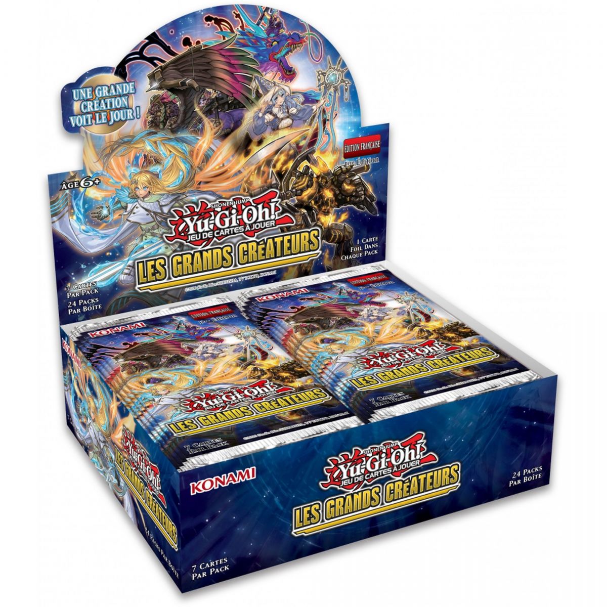 Item Yu-Gi-Oh! - Display - Boite de 24 Boosters - Les Grands Créateurs - FR