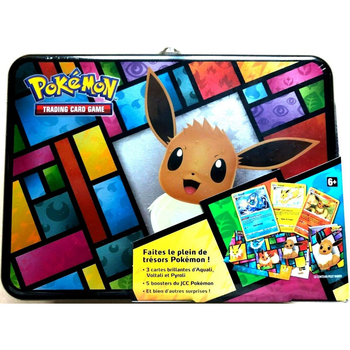 [PRODUIT ENDOMMAGE] Pokémon - Coffre de Collection - Valisette Evoli 2021 - FR