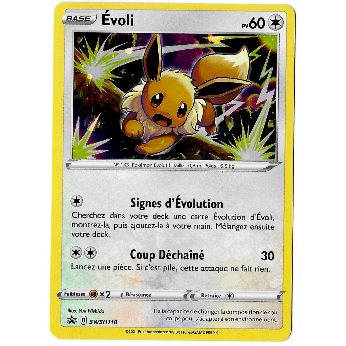 Evoli - Holo Rare - SWSH118