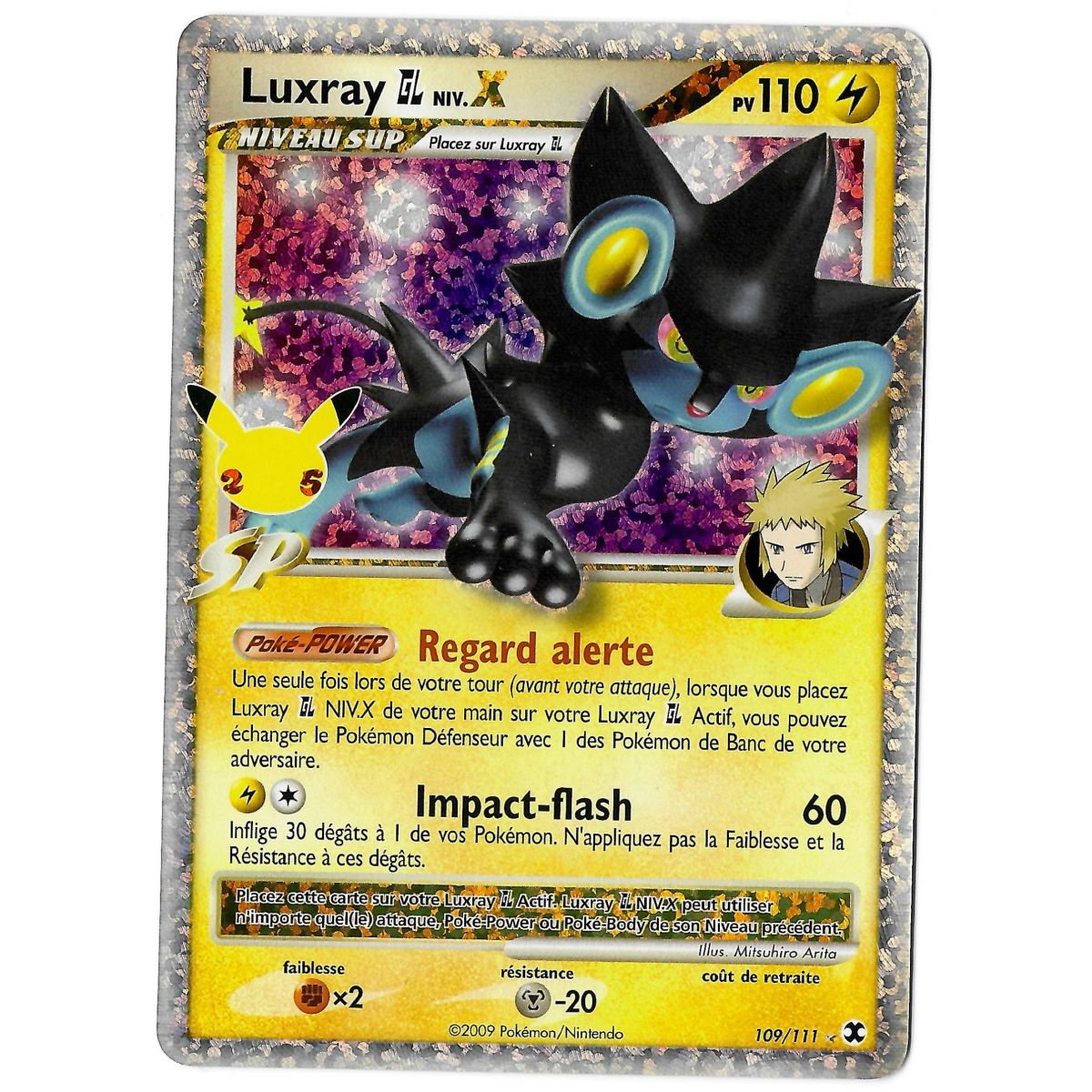 Item Luxray GL Niv.X - Ultra Rare 109/111 EB07.5 Célébrations 25 Ans