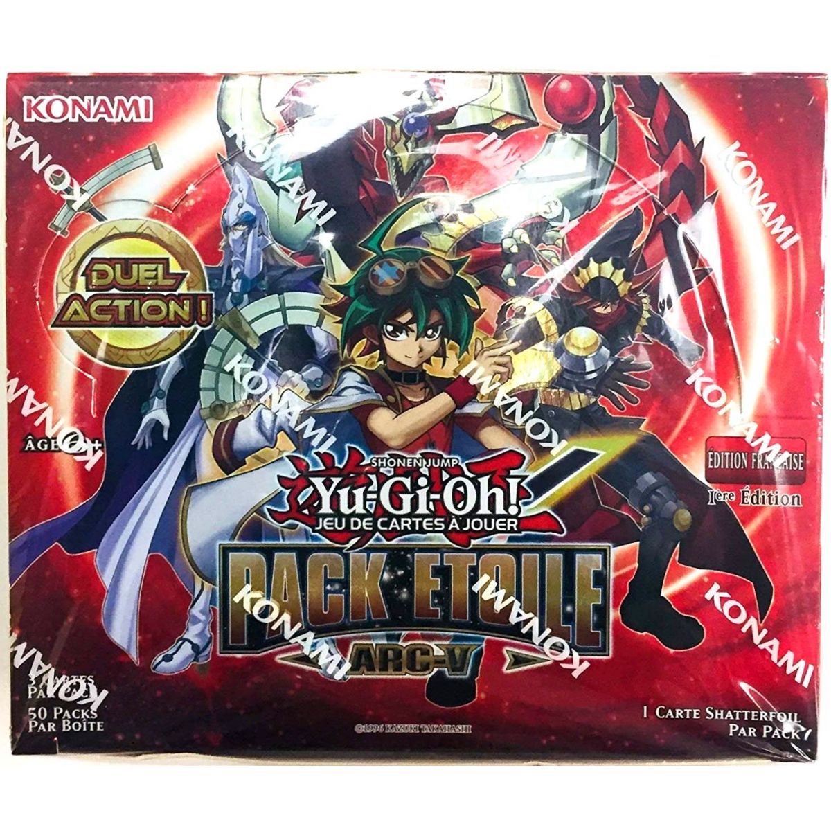 Yu-Gi-Oh! - Display - Boite de 50 Boosters - Pack Etoile : Arc-V - FR - 1er Edition