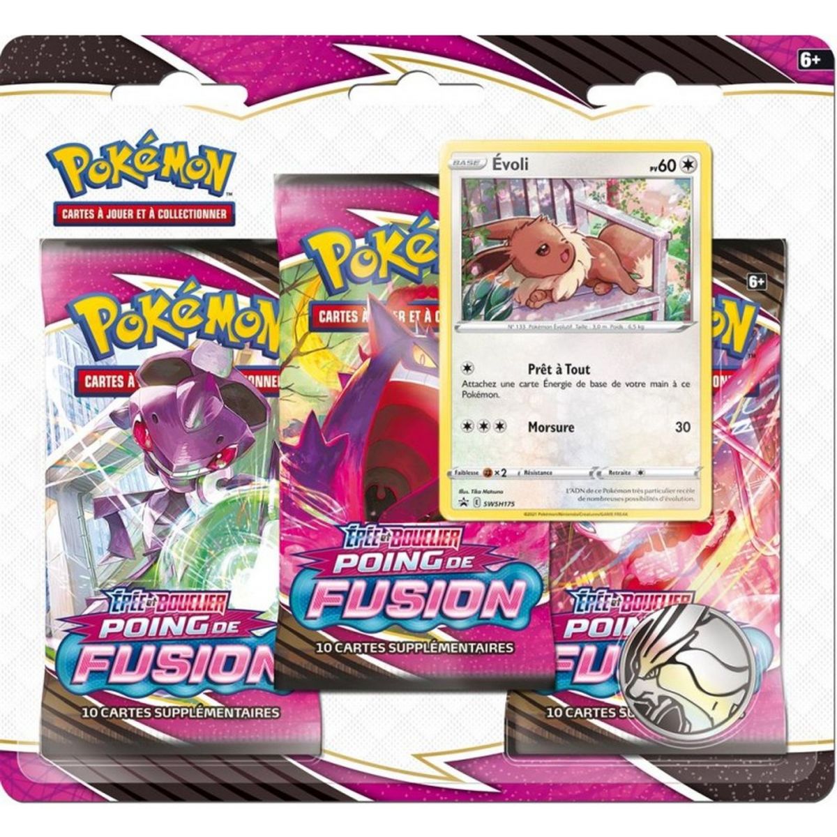 Item Pokémon - Tri-Pack - Poing de Fusion [EB08] - FR