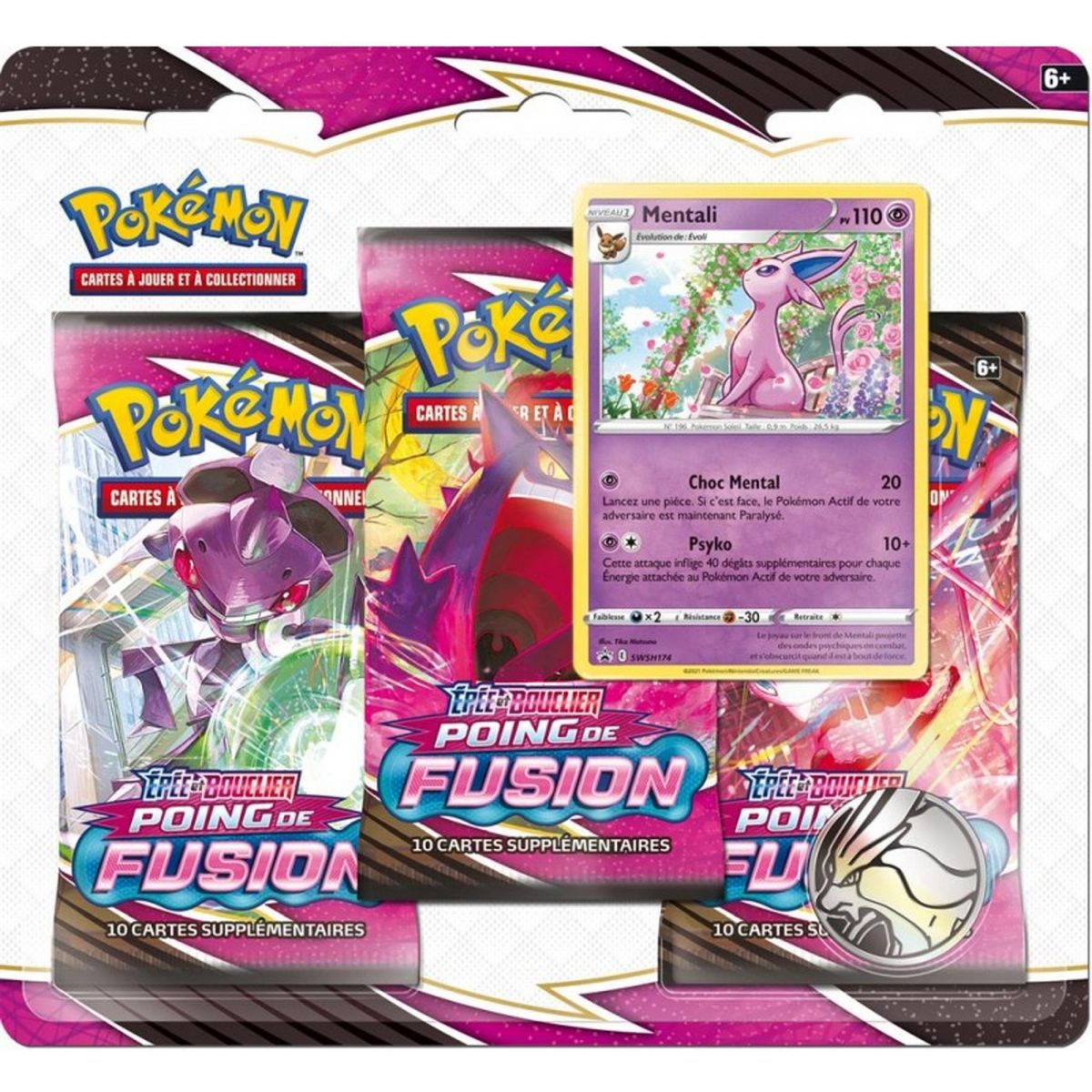 Pokémon - Tri-Pack - Poing de Fusion [EB08] - FR